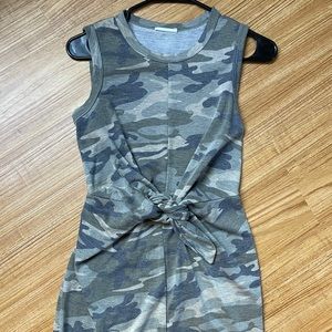 Camo Mini Dress